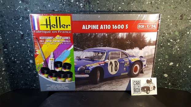 Renault Alpine A110 1600s 1:24 Heller - 2