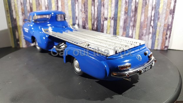 Mercedes Benz Renntransporter BLAUES WUNDER 1:18 IScale - 3