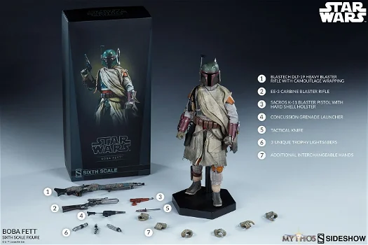 Sideshow Boba Fett Mythos action figure - 3