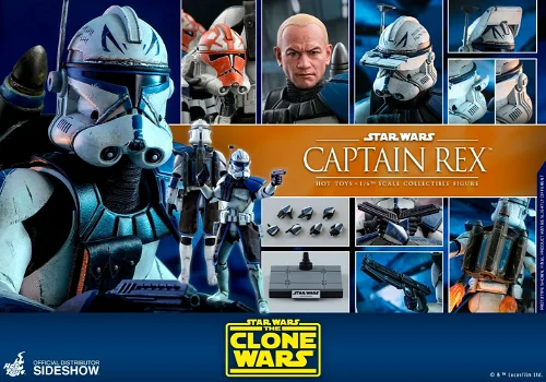 Hot Toys Star Wars The Clone Wars Captain Rex TMS018 - 0