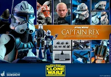 Hot Toys Star Wars The Clone Wars Captain Rex TMS018