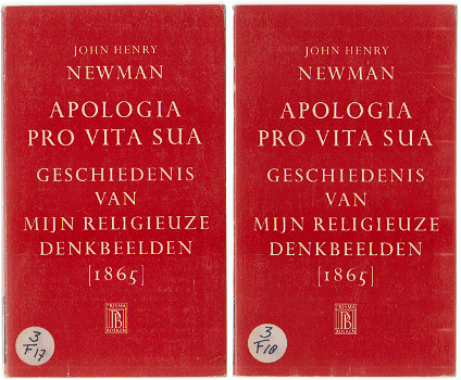 John Henry Newman: Apologia pro vita sua - 1