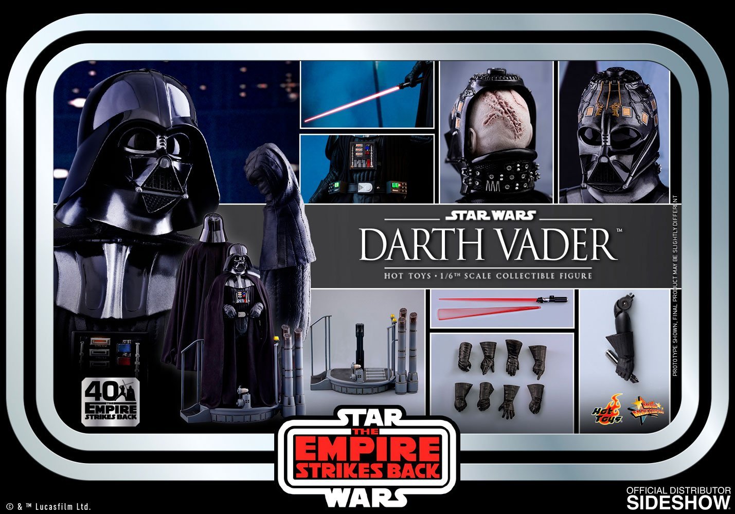 Hot Toys Star Wars Darth Vader MMS572 - Afbeelding 4