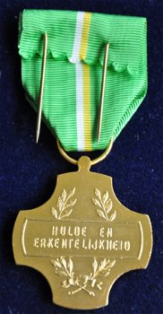 Belgische ACV medaille goud - 1