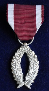 Belgische medaille Kroonorde Zilveren Palmen - 0