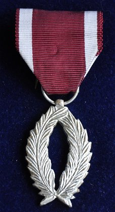 Belgische medaille Kroonorde Zilveren Palmen 