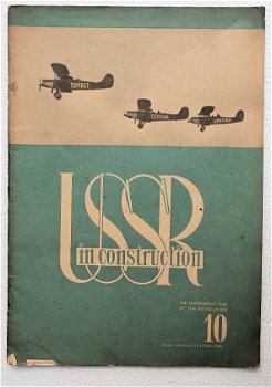 [Noordpool] USSR in Construction 1934 Nr. 10 Chelyuskin - 0