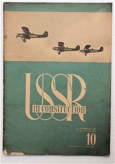 [Noordpool] USSR in Construction 1934 Nr. 10 Chelyuskin