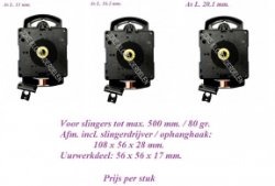 = U.T.S. quartz slinger uurwerkje =40009