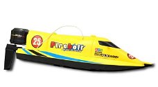 RC racing speedboot Firebolt 35 cm RTR geel 