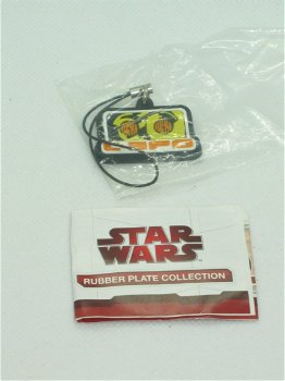 Sleutelhanger Star Wars - C3PO - Rubber Plate Collection - 0