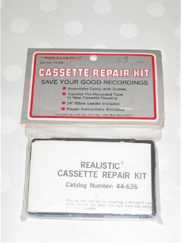 Radiocassette - Radio Shack Cassette Repair Kit - Realistic - 0