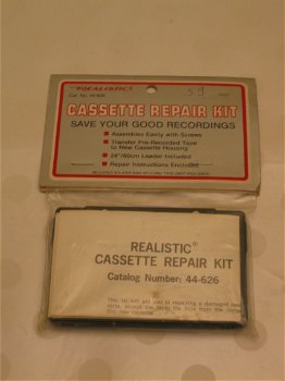 Radiocassette - Radio Shack Cassette Repair Kit - Realistic - 2