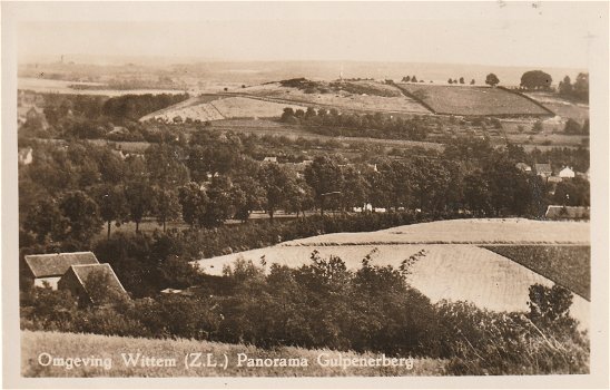 Omgeving Wittem Panorama Gulpenerberg 1960 - 0