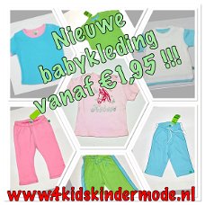 Heel veel nieuwe babykleding vanaf €1,95