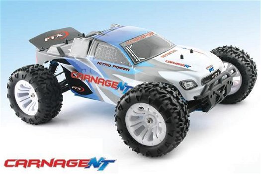 RadiografischeNitro truck FTX Carnage 1:10 RTR nieuw - 0