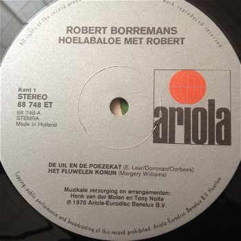 Robert Borremans – Hoelabaloe Met Robert Is Gek - 2