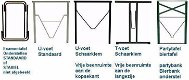 10% KORTING Biertafel onderstel bierbankonderstel Klaptafelframe - 0 - Thumbnail