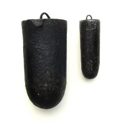 Gewichten voor lantaarn, Luikse, Limburgse (meiden-) klok en andere wandklokken. (Art.Nr. N02-8404)