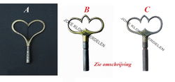 == Lenzkirch klok sleutel = oud =42143