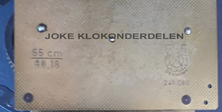 = Uurwerk = FHS 241 - 080 - 55 cm =42167 - Afbeelding 5