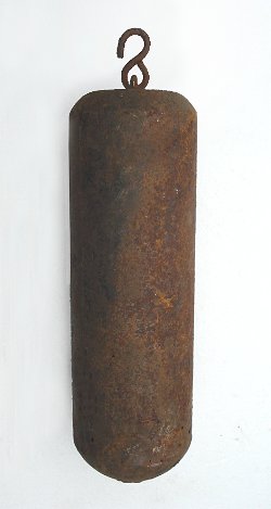 Gewicht voor lantaarnklok, Luikse, Limburgse (meiden-) klok en andere wandklokken.