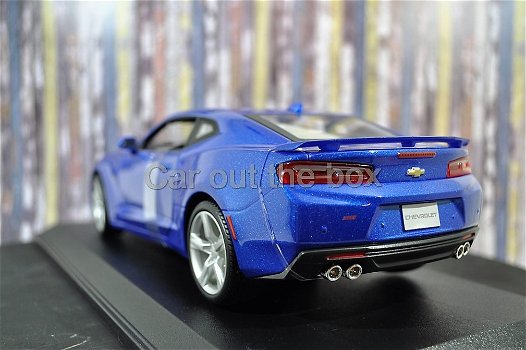 Chevrolet Camaro SS blauw 1:18 Maisto - 2