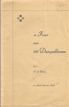 'n Keur van 100 Damproblemen - 0