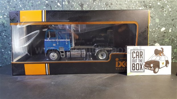 Freightliner FLA 1993 blauw 1:43 Ixo - 5