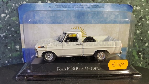 Ford f100 pick-up 1972 wit 1:43 Atlas - 0