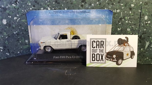 Ford f100 pick-up 1972 wit 1:43 Atlas - 1