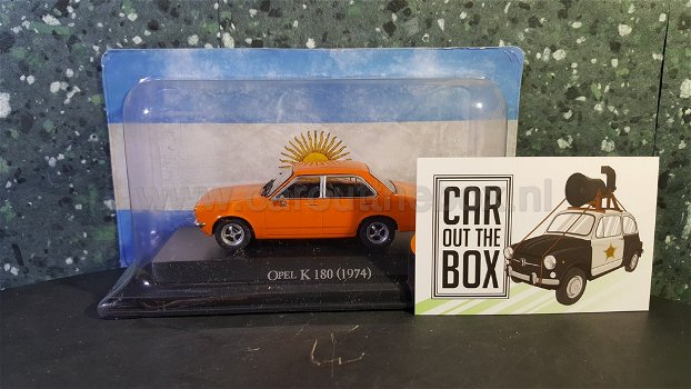 Opel Kadett 4 deus oranje 1:43 Atlas - 1