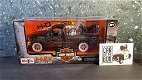 Ford F-350 super duty pick up met Harley Davidson 1:24 Maisto - 4 - Thumbnail