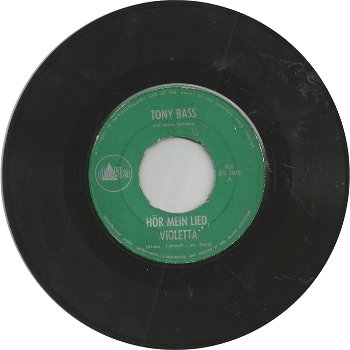 Tony Bass ‎– Hör Mein Lied, Violetta (1963) - 0