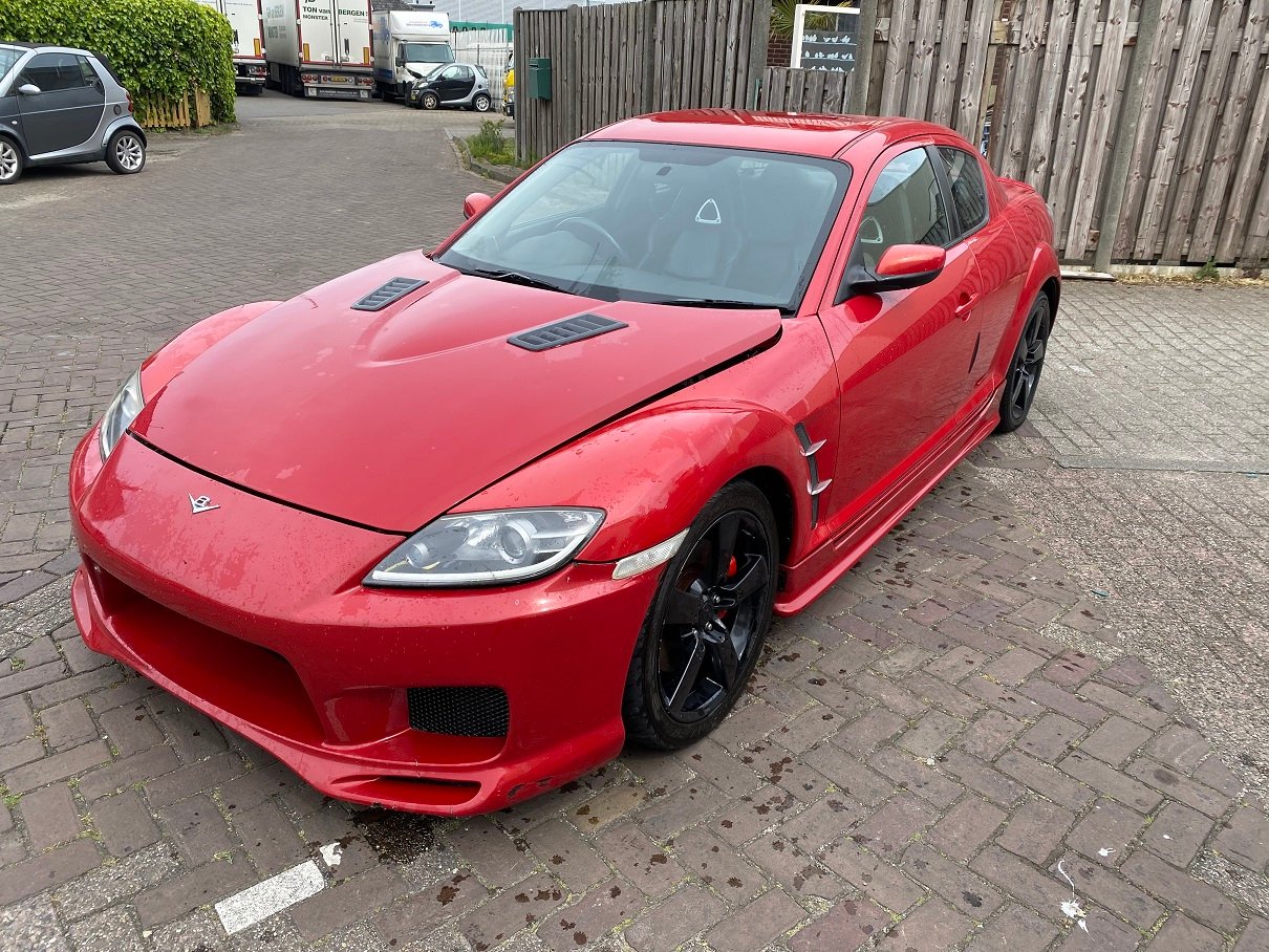 Unieke RX-8 met V-8 motor, ideale driftauto - nr. 1