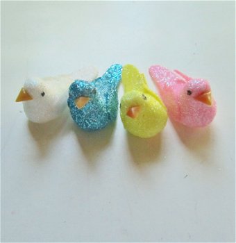 MINI VOGELTJES - 3 STUKS 1 EURO - 5