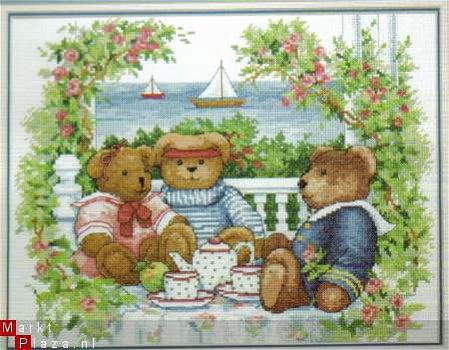 Origineel leaflet Dawna Barton - Teddy Teatime + de STOF - 1