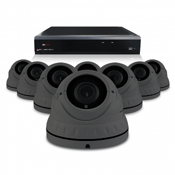 Bewakingscamera set met 1 Dome camera – 4MP 2K HD – Draadloos - 2