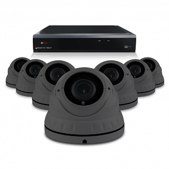 Bewakingscamera set met 1 Dome camera – 4MP 2K HD – Draadloos - 3