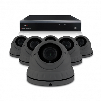 Bewakingscamera set met 1 Dome camera – 4MP 2K HD – Draadloos - 4