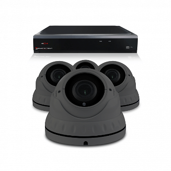 Bewakingscamera set met 1 Dome camera – 4MP 2K HD – Draadloos - 6