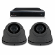 Camerabewaking set van 1 tot 8 Dome camera 's – 4MP 2K HD – Analoog - 7 - Thumbnail