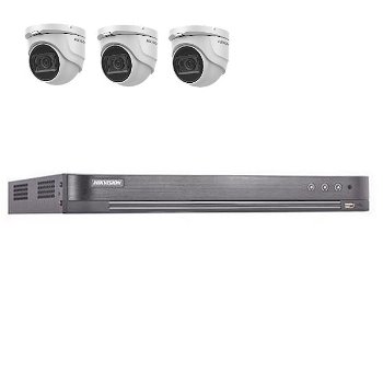 Hikvision NVR 4 kanaals met 1 -8 5MP camera's - 2