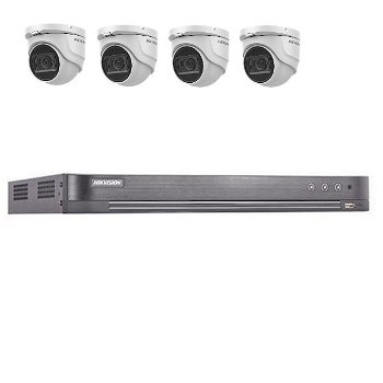Hikvision NVR 4 kanaals met 1 -8 5MP camera's - 3