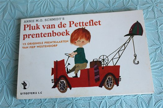 Pluk van de Petteflet prentenboek - 15 originele prentkaarten - 0