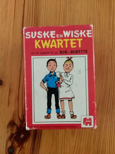 Suske en Wiske kwartetspel - nr. 1