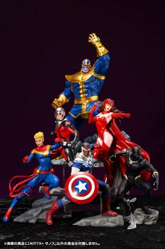 HOT DEAL Kotobukiya Marvel Universe Avengers ARTFX+ Thanos Statue - 3