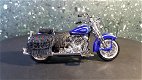 Harley Davidson 1999 Heritage Softail Springer blauw 1:18 Maisto - 0 - Thumbnail