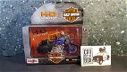 Harley Davidson 1999 Heritage Softail Springer blauw 1:18 Maisto - 4 - Thumbnail