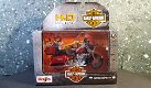 Harley Davidson Electra Glide 2013 rood 1:18 Maisto - 5 - Thumbnail